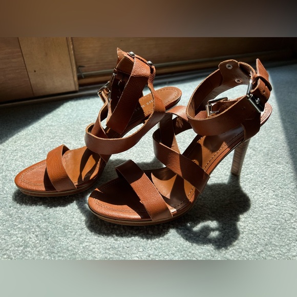 Nine West Heeled Sandals with Double Ankle Straps - Picture 3 of 6